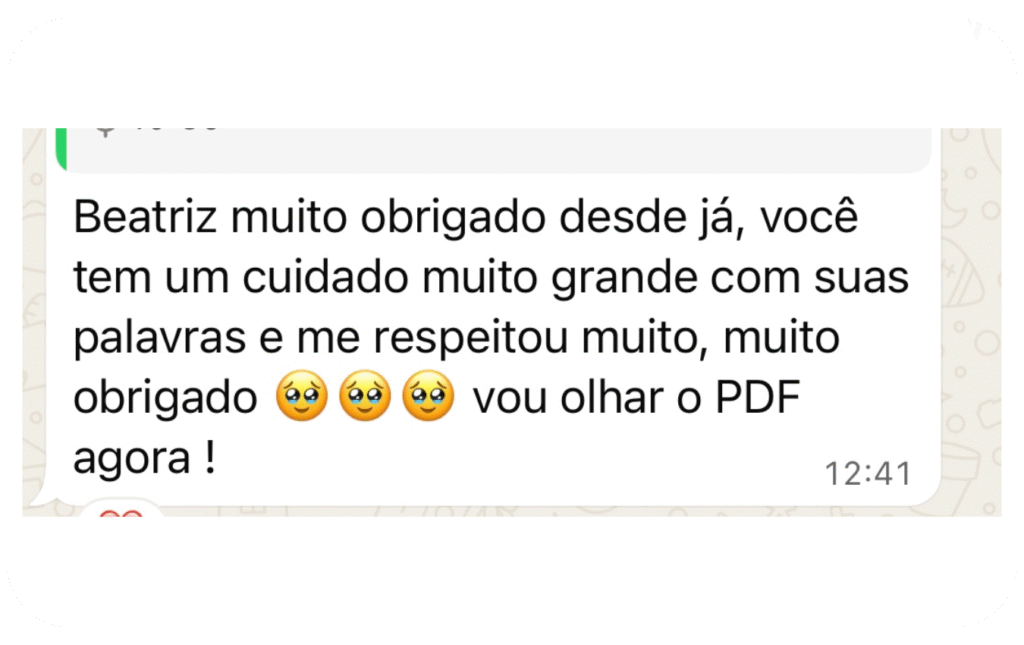 depoimento de clientes da consultoria modo bea
